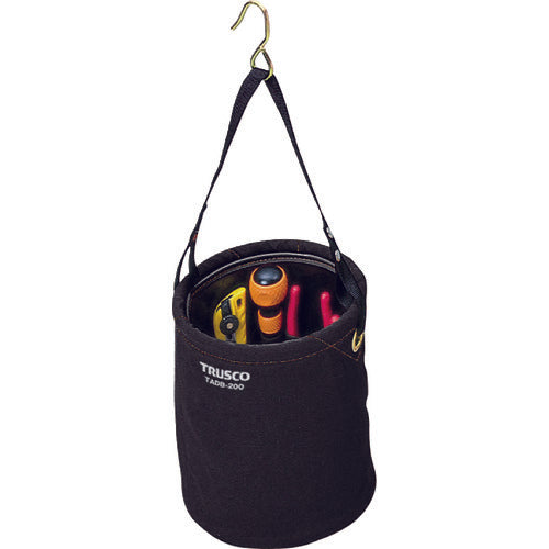 TRUSCO アタッチメント付電工バケツ Φ200X230 TADB-200 1 個