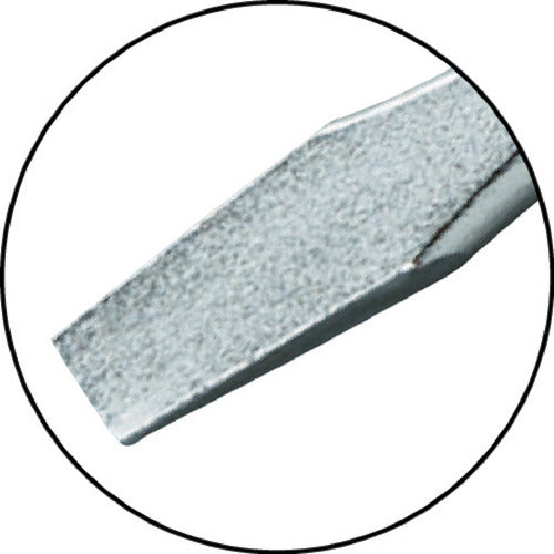 TRUSCO Wooden Handle Penetrating Driver, Tip -7, 125mm, TWKD-7-125, 1 Piece