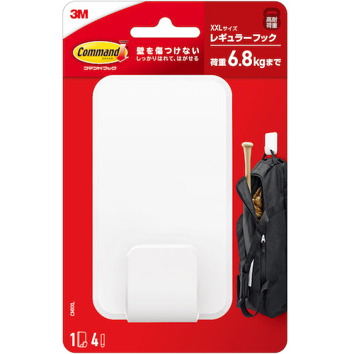 3M 커맨드 훅 XXL 사이즈(1개들이, L탭 4장) CMXXL 1 PK