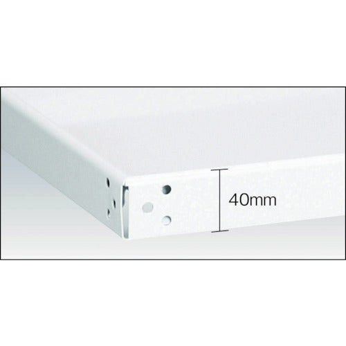 TRUSCO 툴 왜건 독수리 버디 왜건 선반 750X500 화이트 EGW-75T-W 1 장