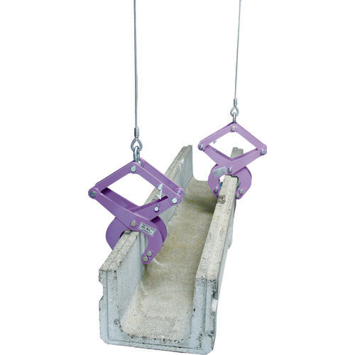 슈퍼 콘크리트 2차 제품용 매달아 클램프(캠식) 용량:250kg CGC-250 1대