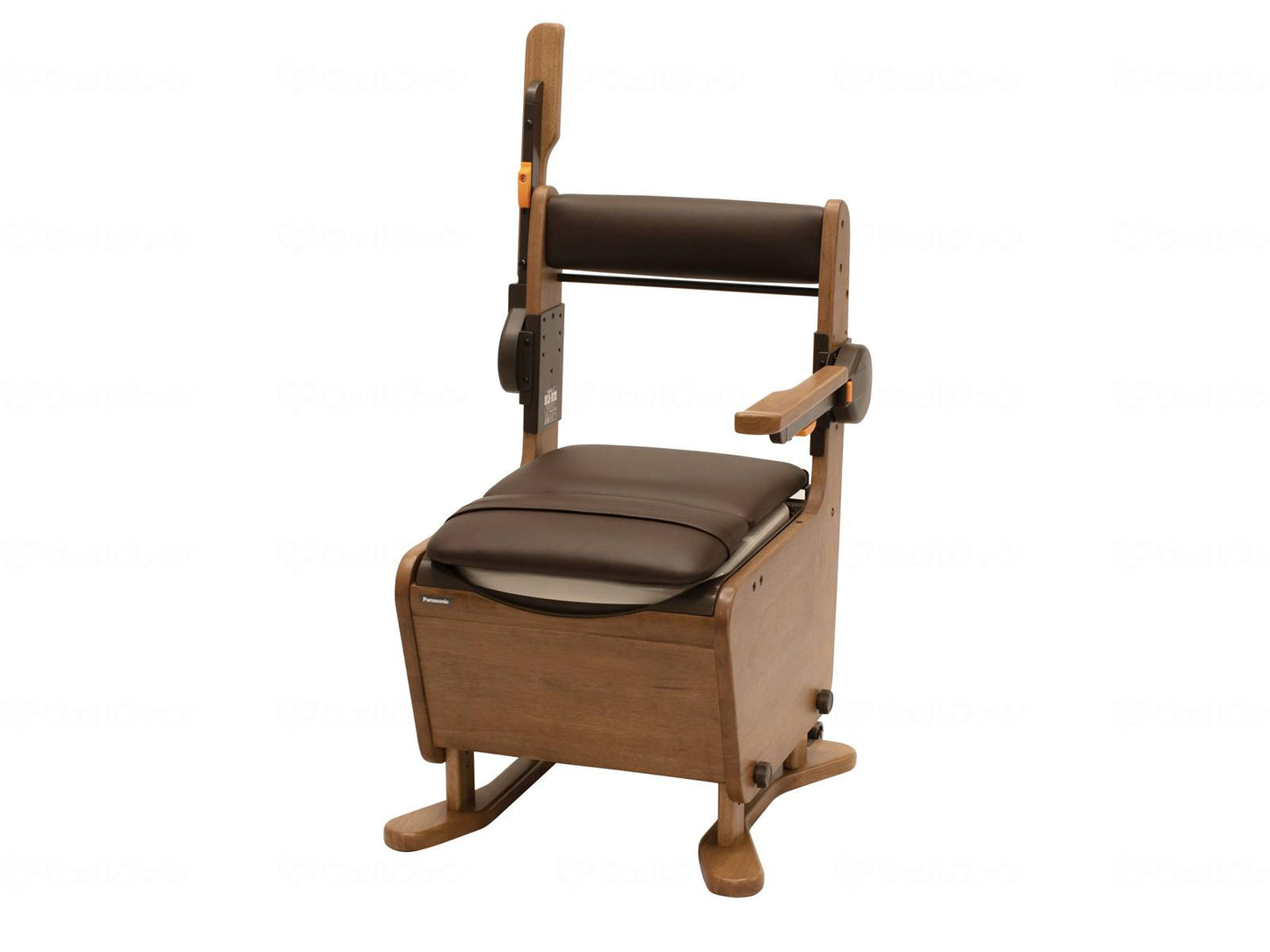 Panasonic Age Free Furniture Toilet Seat Lift Medium Brown Deodorizing Warm