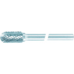 Super Carbide Bur, Middle Shank (Shank Length: 80mm), Brazed Type, Rounded Cylindrical Tip (Double Cut), Blade Diameter: 9.5, SB2C06M, 1 pc