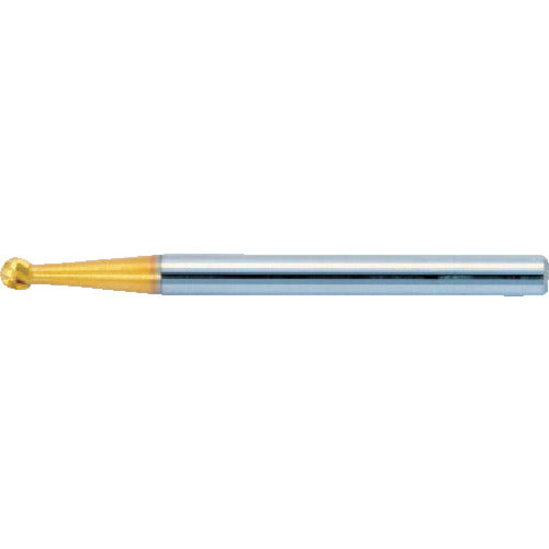 Super Super Carbide Bar Titanium Coated All Carbide Spherical (Double Cut) Blade Diameter: 3.0mm Shaft Diameter: 3.0mm SBT8A02 1 pc