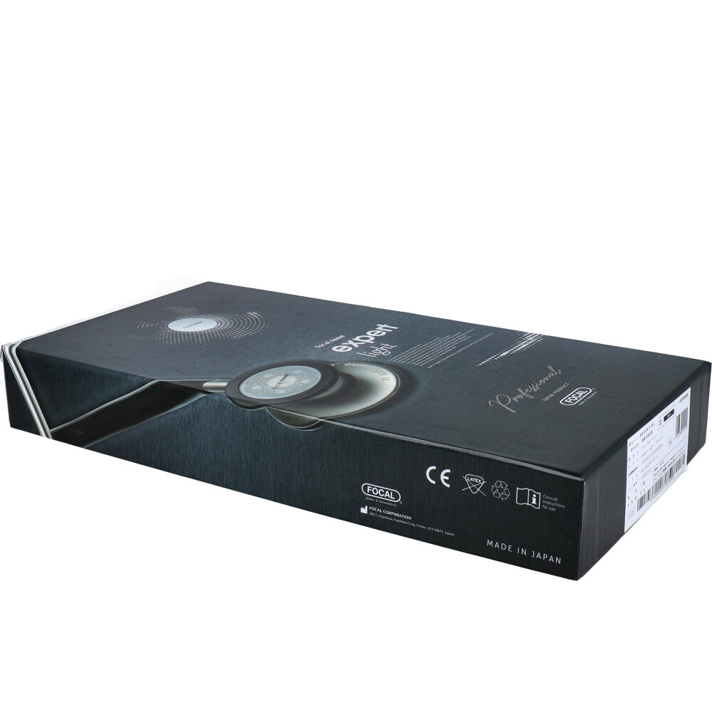 라이트 웨이트 청진기 포컬 톤 전문가 라이트 블랙 1 개