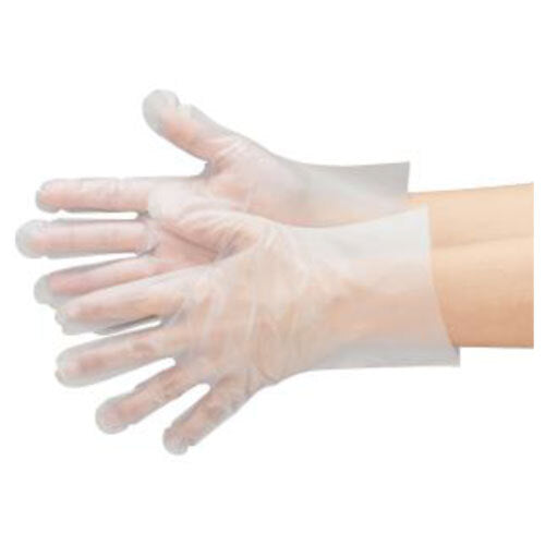 【業務用】No.3061 エブケアシルキーグローブ 使い捨て手袋 半透明 箱入 LLサイズ 100枚入 1 個