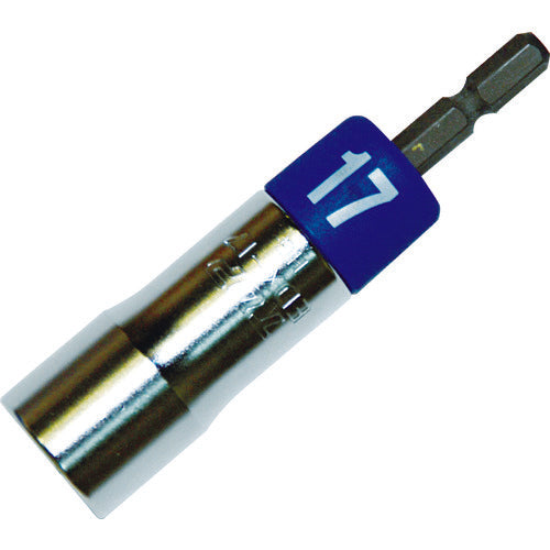 TOP 電動ドリル用アルファソケット 17mm EDX-17 1 個