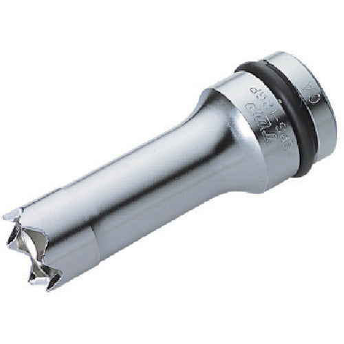 TOP インパクトレンチ用ギザ付ピーコン用ソケット 12mm EPS-12GP 1 個