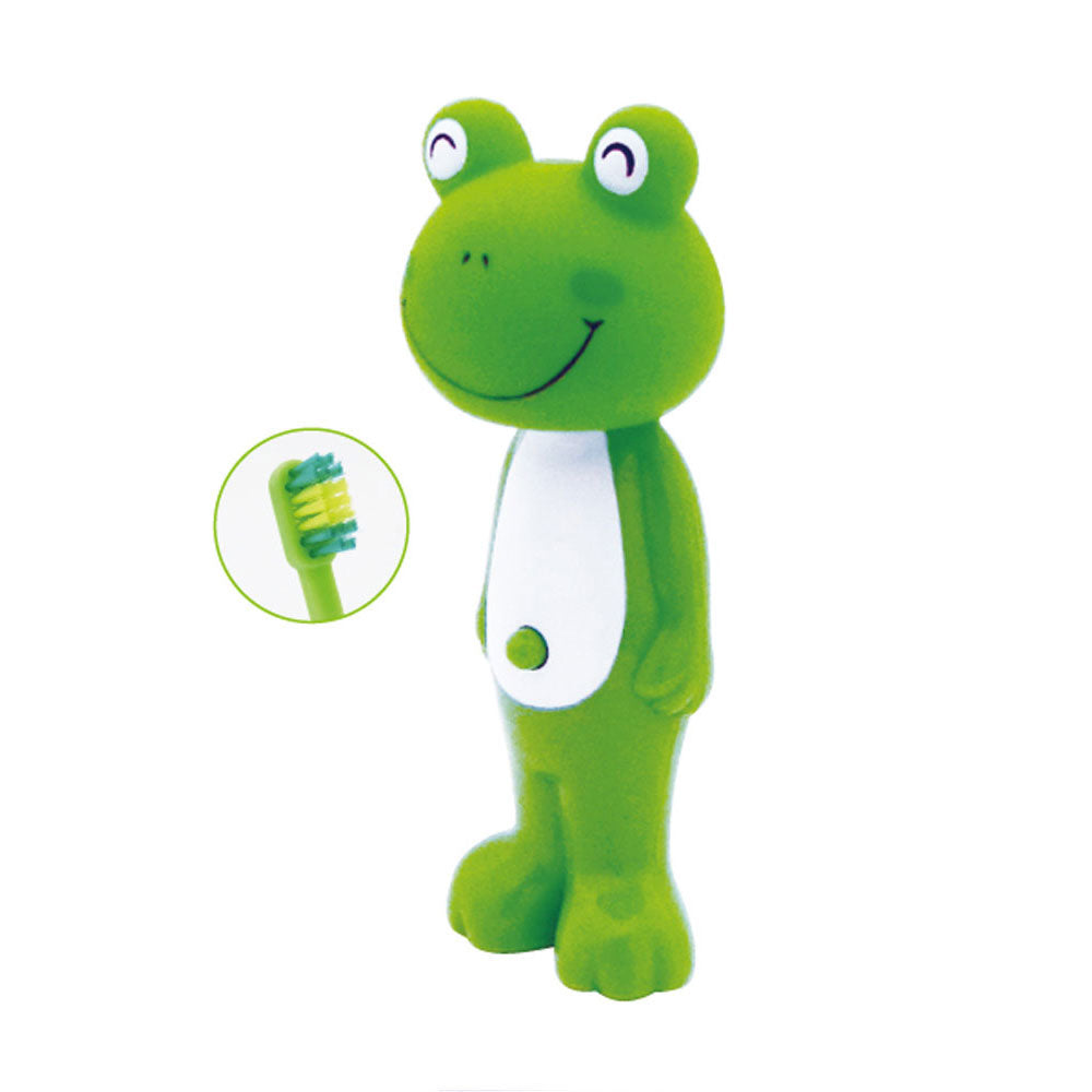 Bounce Up Toothbrush Frog 1pc