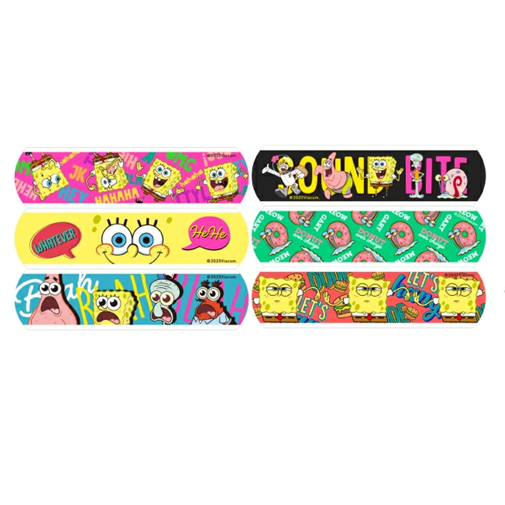 캐릭터 반소코 CUTE AID 스폰지밥 18장입 1개