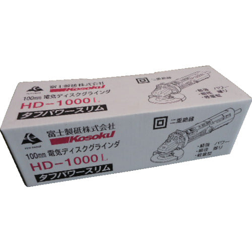 High-speed disc grinder (grinding wheel diameter 100 mm) Electric double-insulated disc grinder No-load rotation speed 9000 min HD-1000L 1 unit