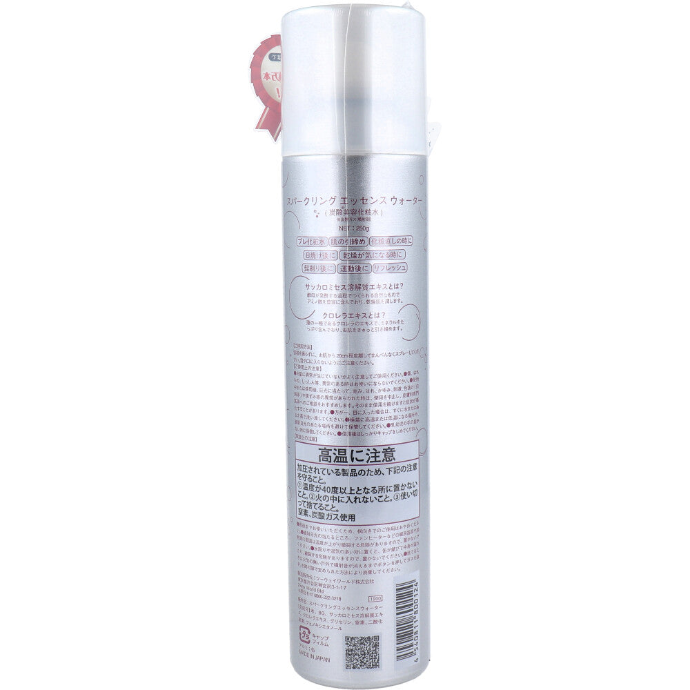 줄리엣 레이 스파클링 에센스 워터 탄산 미용 화장수 250g 1개