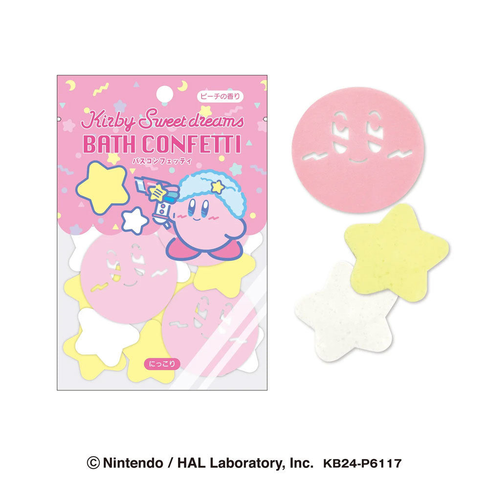 星のカービィ スイートドリームス バスコンフェッティ にっこり ピーチの香り 10g 1回分 1 個