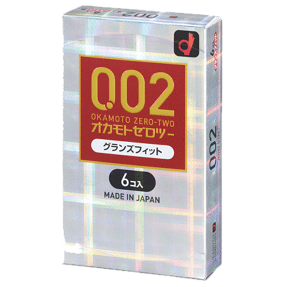 オカモトゼロツー 0.02 グランズフィット コンドーム 6個入 1 個