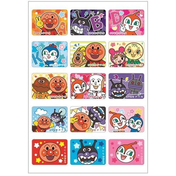 Insect repellent character stickers, Anpanman, 45 sheets, 1 piece