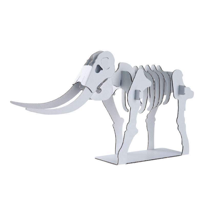 Hacomo Kids Dinosaur Series Naumann's Elephant Cardboard Craft Kit 1 piece