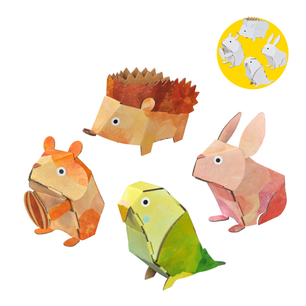 hacomo egg しょうどうぶつのたまご ダンボール工作キット 1 個