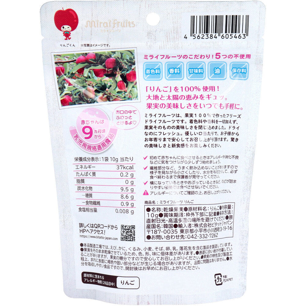 ※미라이 과일 사과 10g 1개