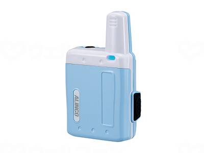 Alinco specific low power transceiver Lapel Talk 2 Aqua Blue