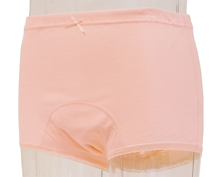 Half length shorts 50 for women / 070-520106-00 L Peach beige 1 piece