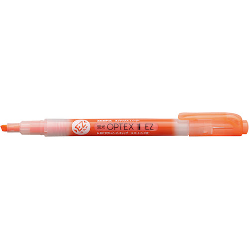 Zebra Highlighter Optex 1-EZ Orange WKS11-OR 1 pc