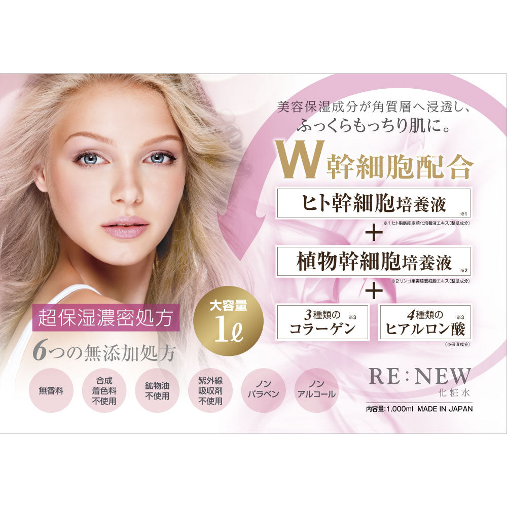 RE:NEW Lotion 1000mL 1 piece