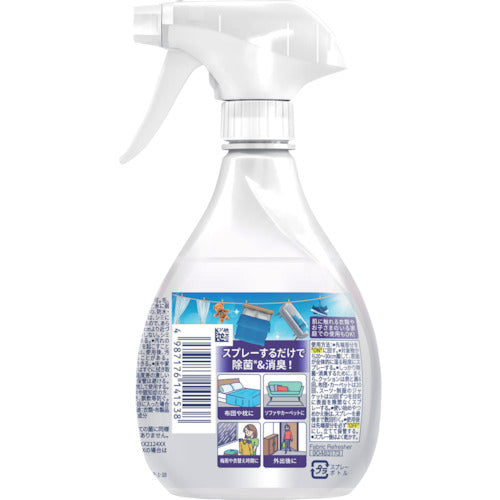 P&G ファブリーズ W除菌+消臭 布用 スプレー 無香料 アルコール成分入り 本体 370mL 402349 1 個