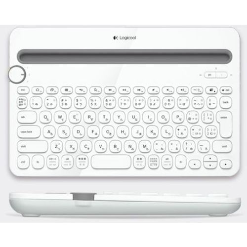 Logitech Bluetooth Multi-Device Keyboard K480 White K480WH 1 piece