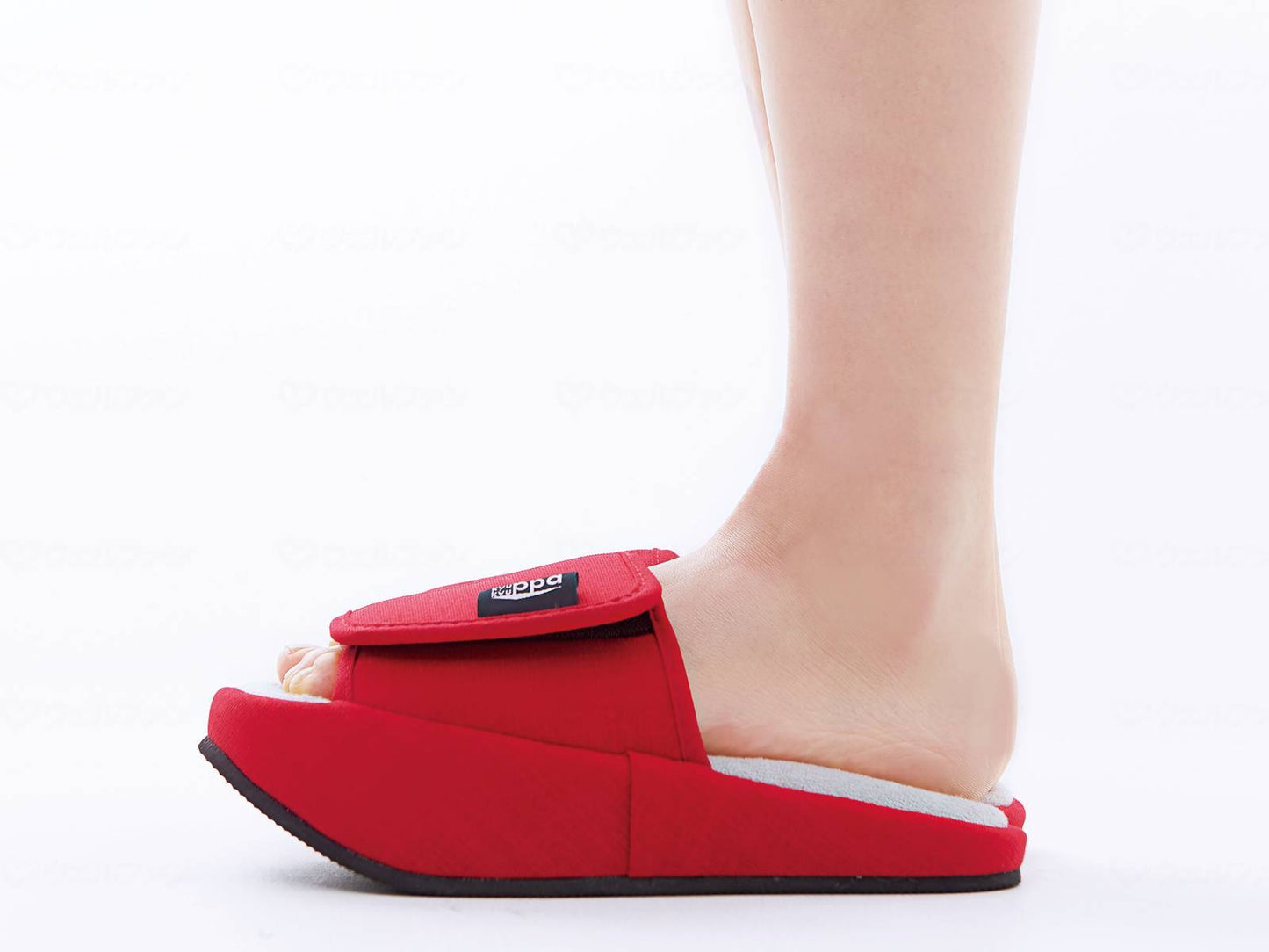 Cojit Anti-Loosening Slipper Kyukyuppa Red 22.5-24.5cm