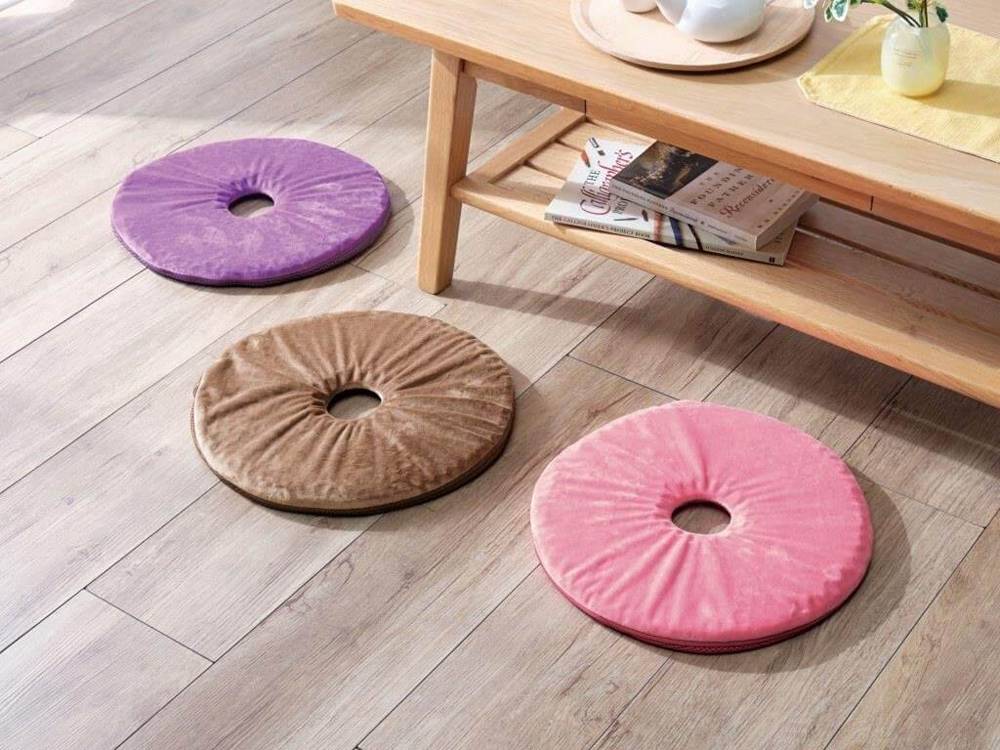 Cojit GEL Round Cushion Raspberry