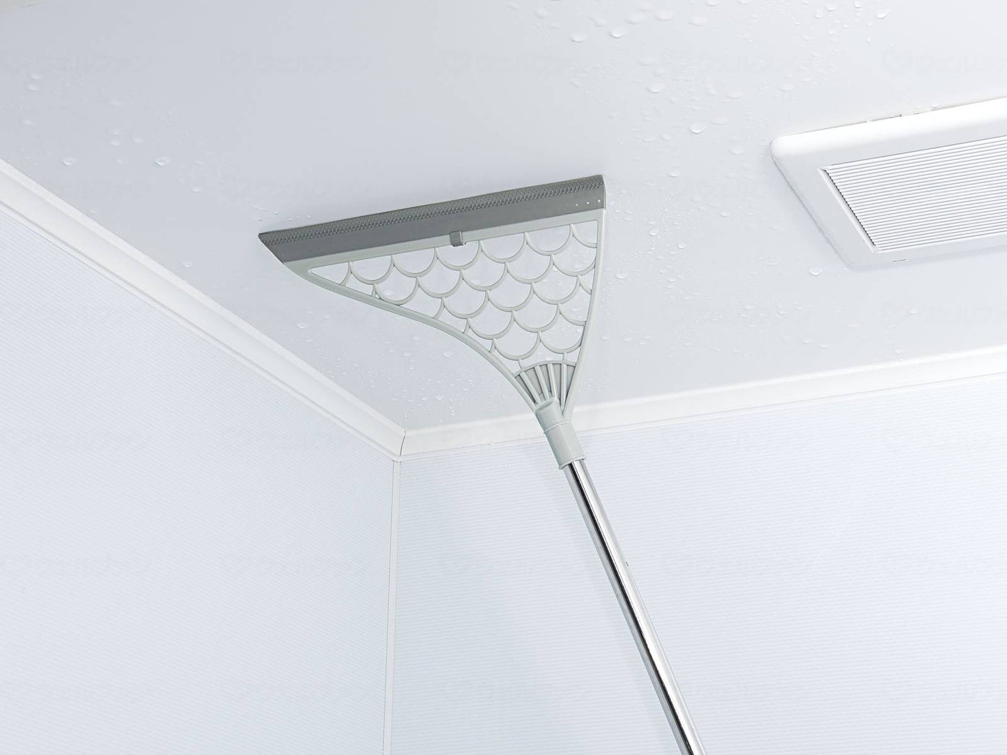 コジット水切りホウキ グレー