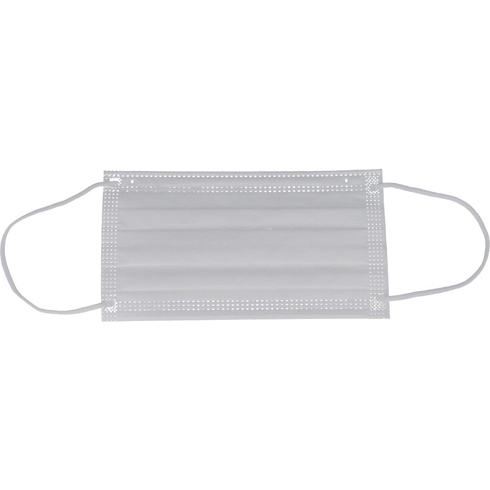 Three-layered, dome-shaped mask with extra space around the mouth, regular size, 50 pieces, 1 piece