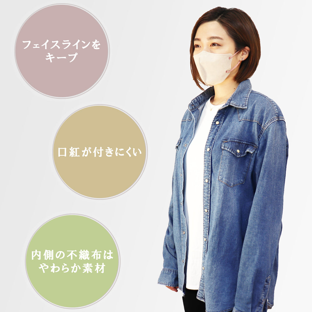 3D 입체 마스크 스마트 타입 바이 컬러 올드 레이스 보통 사이즈 10장입 1개