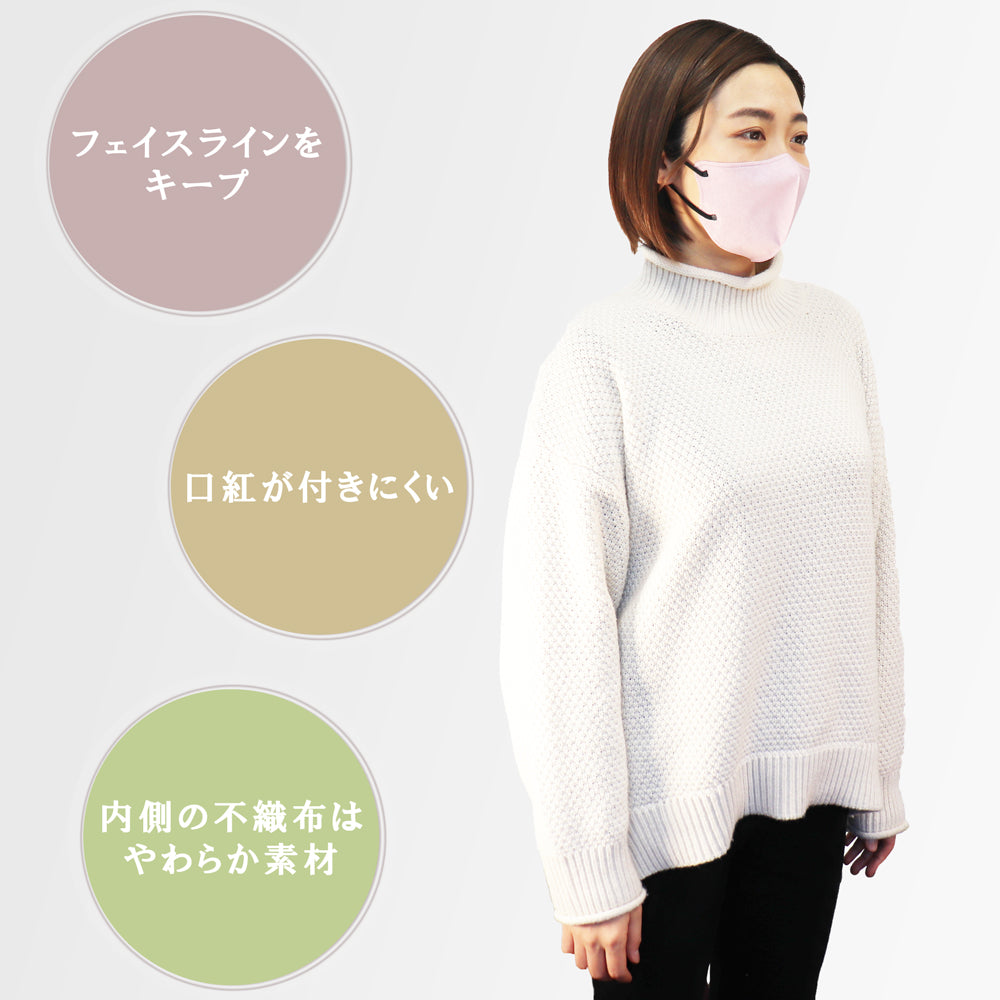 3D Mask Smart Type Bicolor Lilac Ash Regular Size 10 Pieces 1 pc