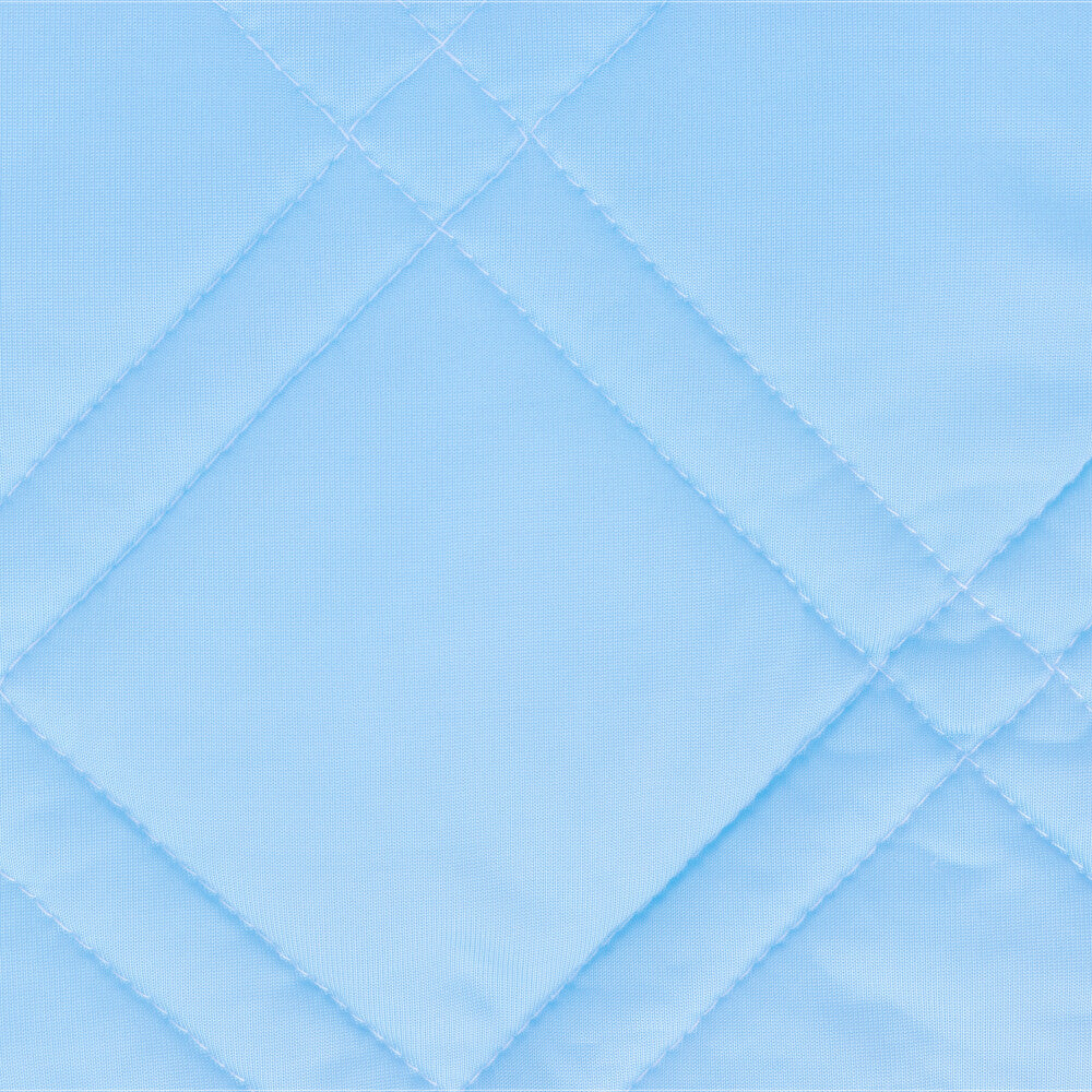 接触冷感 枕パッド サックス 約40×47cm 1 個