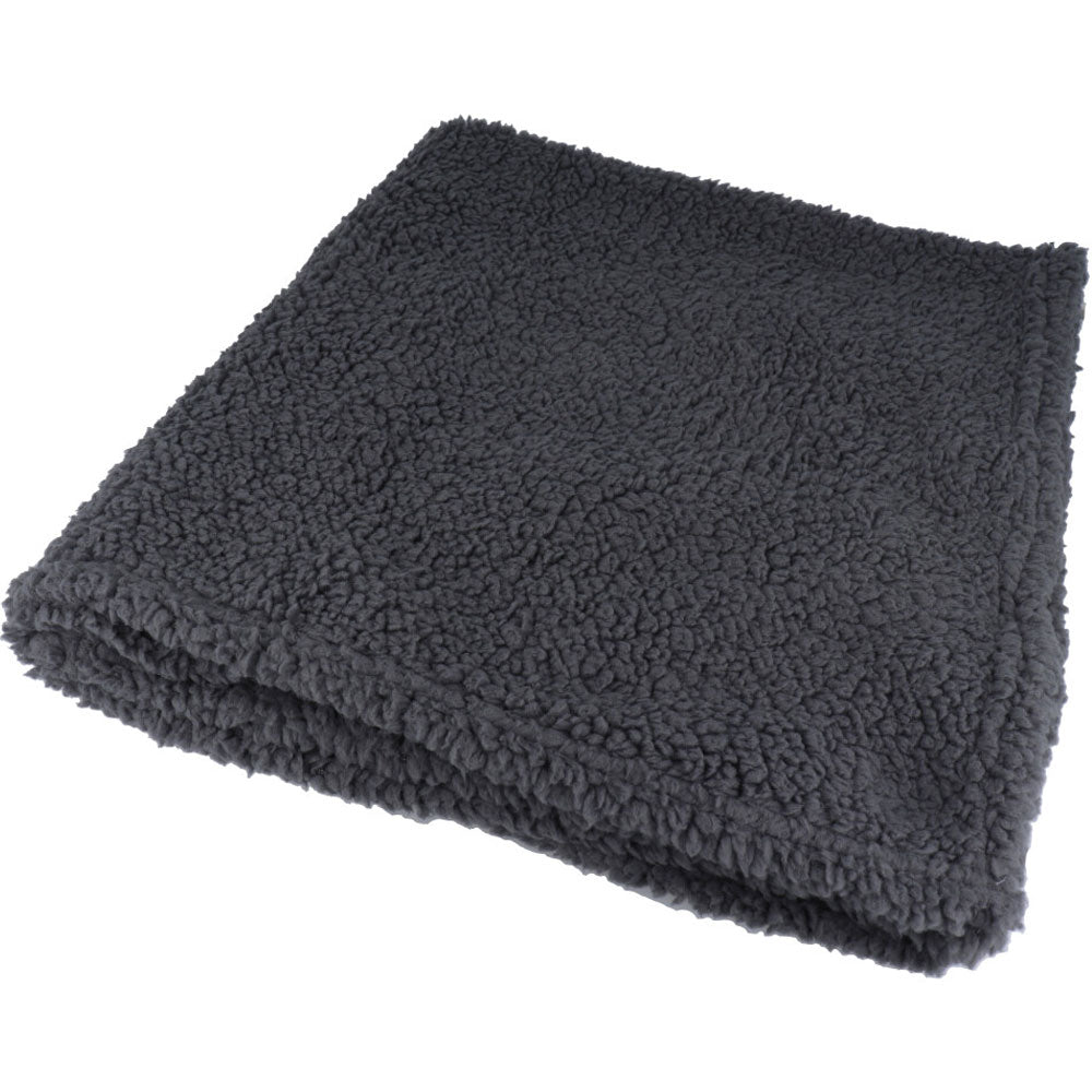 hokotto 씨프 보어 무릎 걸이 70×100cm 차콜 1개