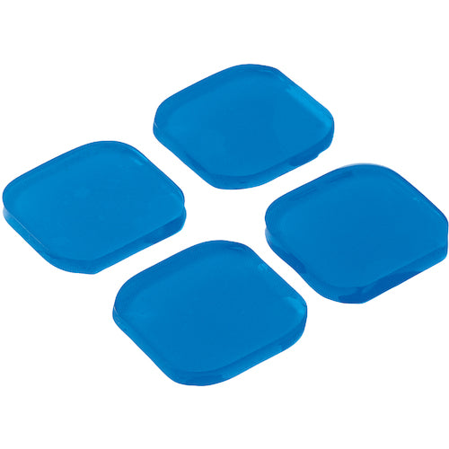 BAFFALO Earthquake Resistant Gel Mat, Square, 50mm x 50mm x 5mm, Pack of 4, BEQJM50401A, 1 pc