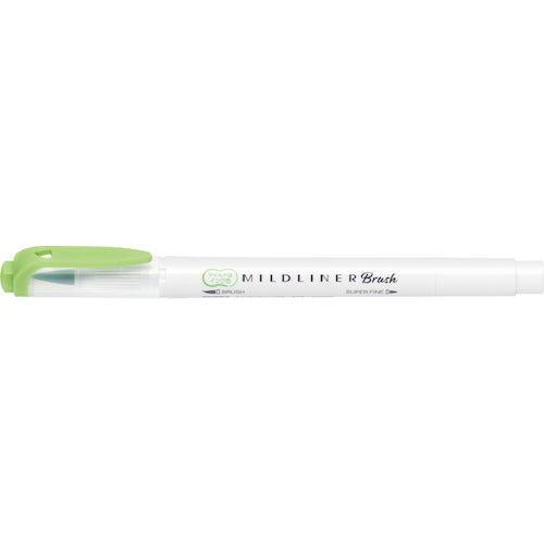 Zebra Mild Liner Brush M Green WFT8-MG 1 piece