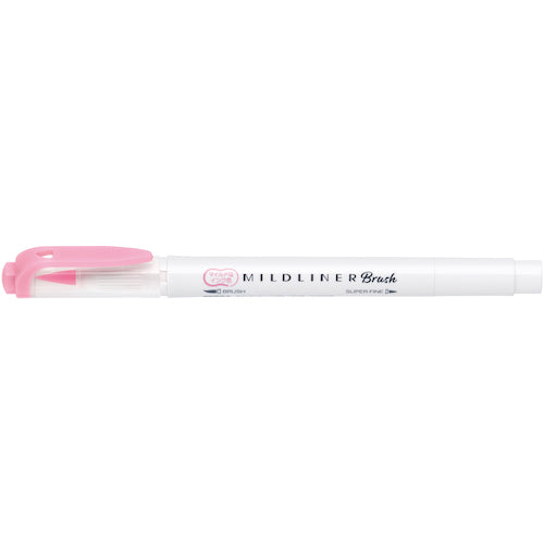 Zebra Mild Liner Brush M Pink WFT8-MP 1 pc