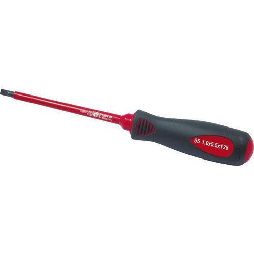 Tech-EV Insulated Driver Screwdriver -5.5 Shaft Length 125mm OLC636055A 1 piece