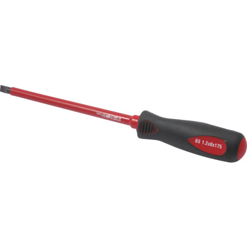 Tech-EV Insulated Driver Screwdriver -8.0 Shaft Length 175mm OLC636087A 1 piece