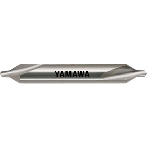 Yamawa Weak Twist Groove A-Type 60° Center Hole Drill Left Blade CD-S LH 5X60°X11 CD-S-LH-5X60X11 1 Piece