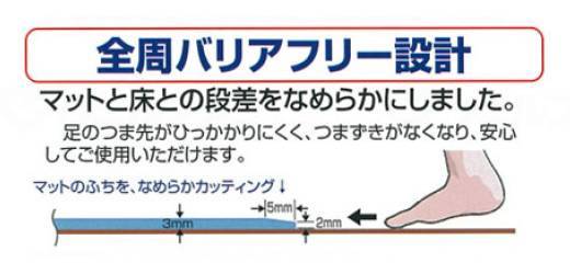 シンエイテクノダイヤロングマット ブルー 1.2m