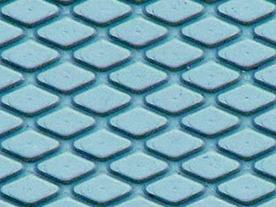 신에이 테크노 다이아몬드 미니 매트 구멍 열기 타입 글린 30cm 구멍 열기