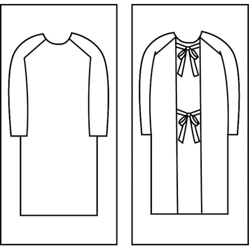 Teiken Furnace Heat Shielding Aluminum Work Apron AMA3 AMA3-L 1 piece