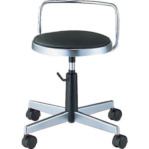 ノーリツ 導電作業チェア 導電ビニールレザー 黒 TD-E26 1 脚