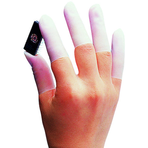 白光 帯電防止指サック フィンガーストール566 内径18mm (1000個入) 566-4 1 袋