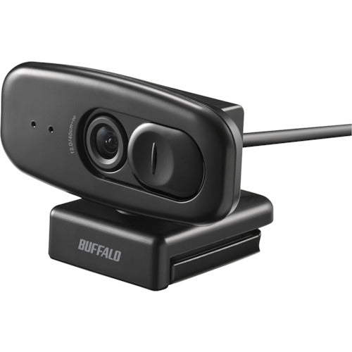 BAFFALO 100万画素WEBカメラ 720P HD マイク内蔵 ブラック BSW110MBKZ 1 個