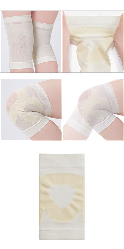 무릎을 지지하는 실크 혼합 서포터 2장 입 / 046565100 아이보리 1조