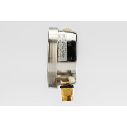 高島 密閉形圧力計(A枠立型・φ60)圧力レンジ0.0〜1MPa R1/4【1112110】 1112110 1 個